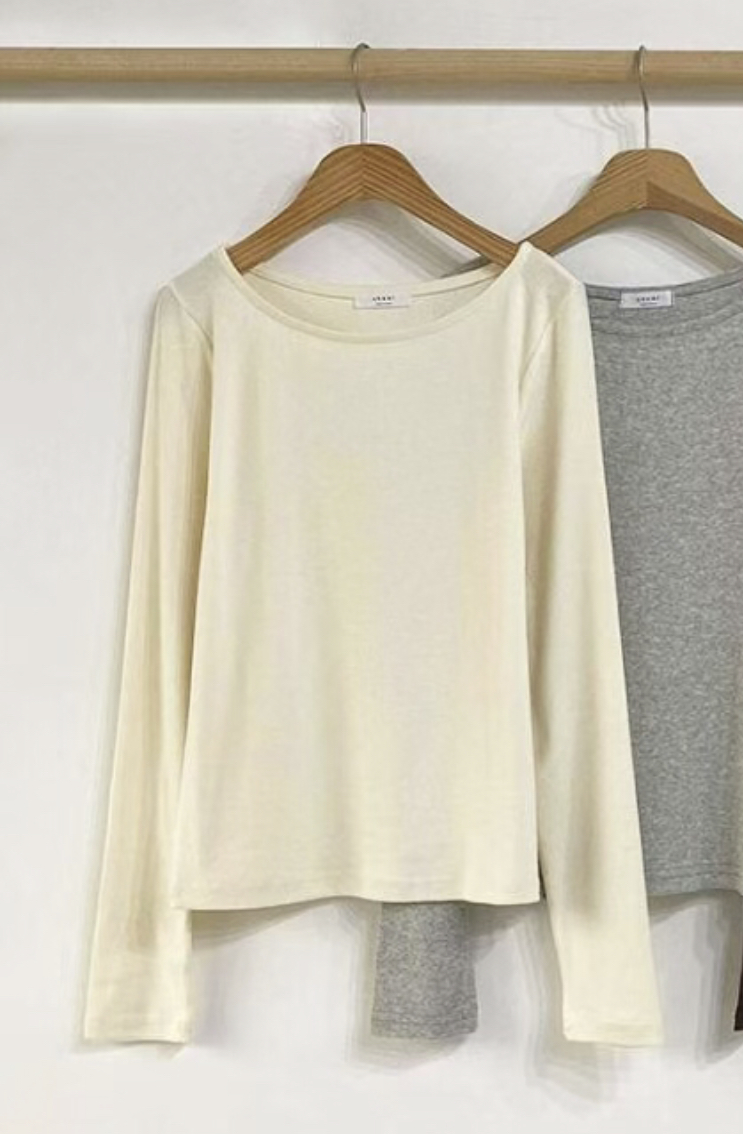 CHEEMI東大門㊣直郵女士新品時尚熱賣真品休閑25秋冬長袖T恤CHEEMI長袖T恤圖色1