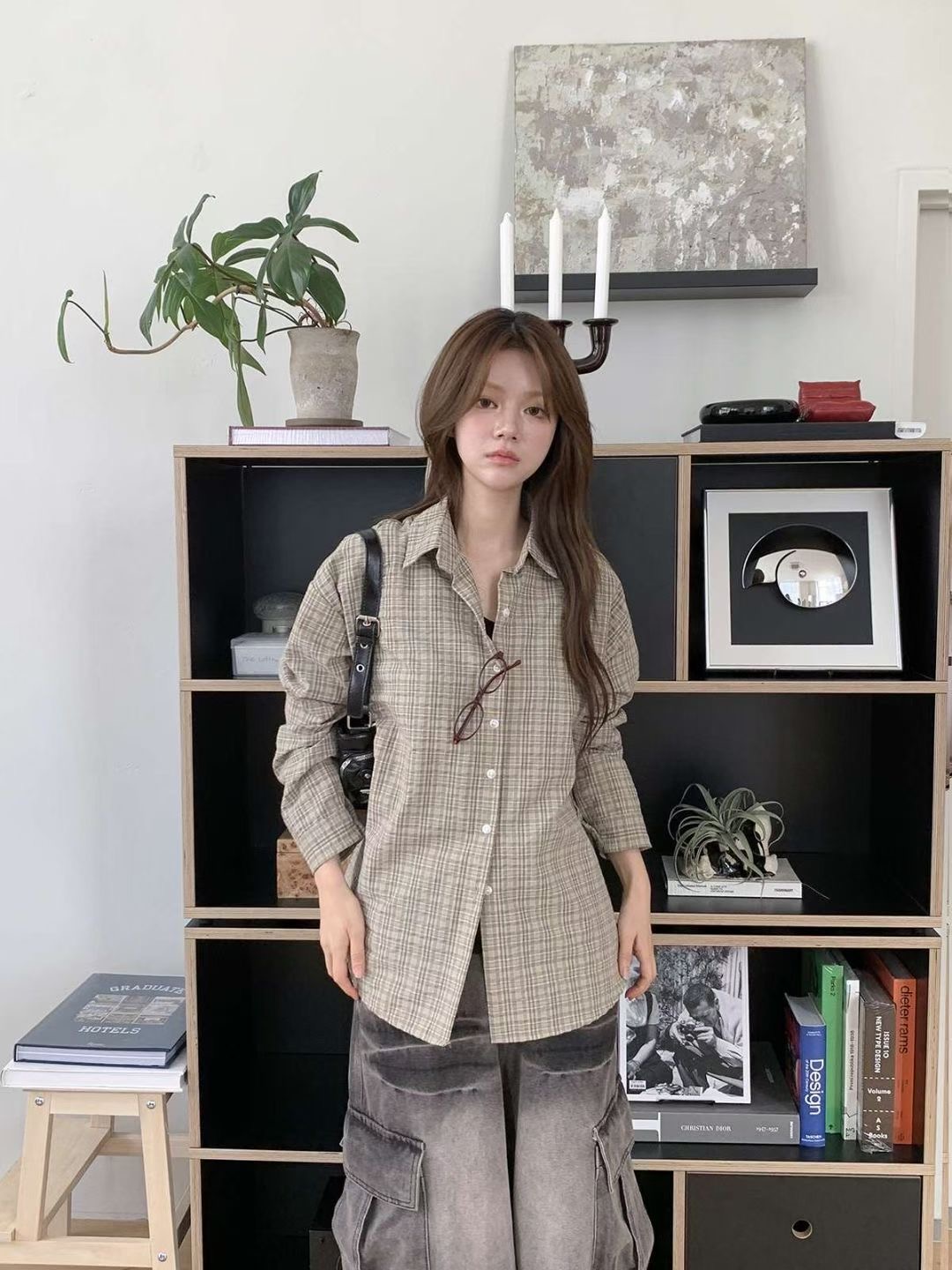 CHEEMI韓國直郵㊣女裝新款時尚職業熱賣25秋冬人氣襯衫蕾絲衫CHEEMI襯衫/蕾絲衫