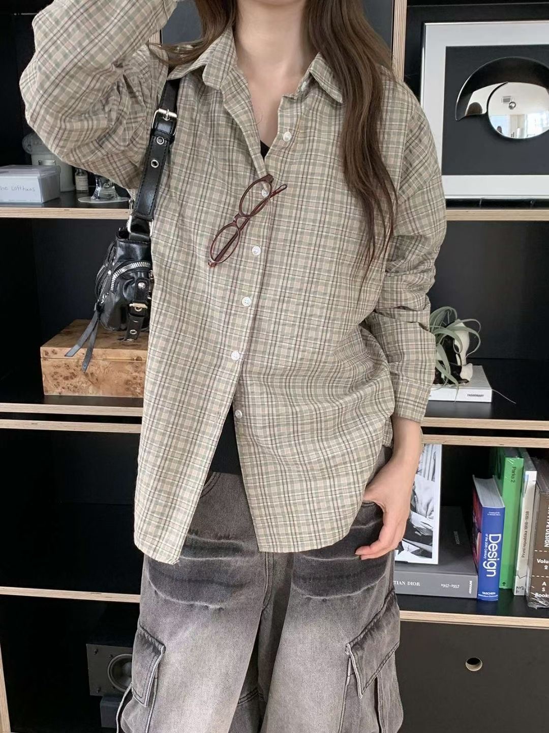 CHEEMI韓國直郵㊣女裝新款時尚職業熱賣25秋冬人氣襯衫蕾絲衫CHEEMI襯衫/蕾絲衫圖色1