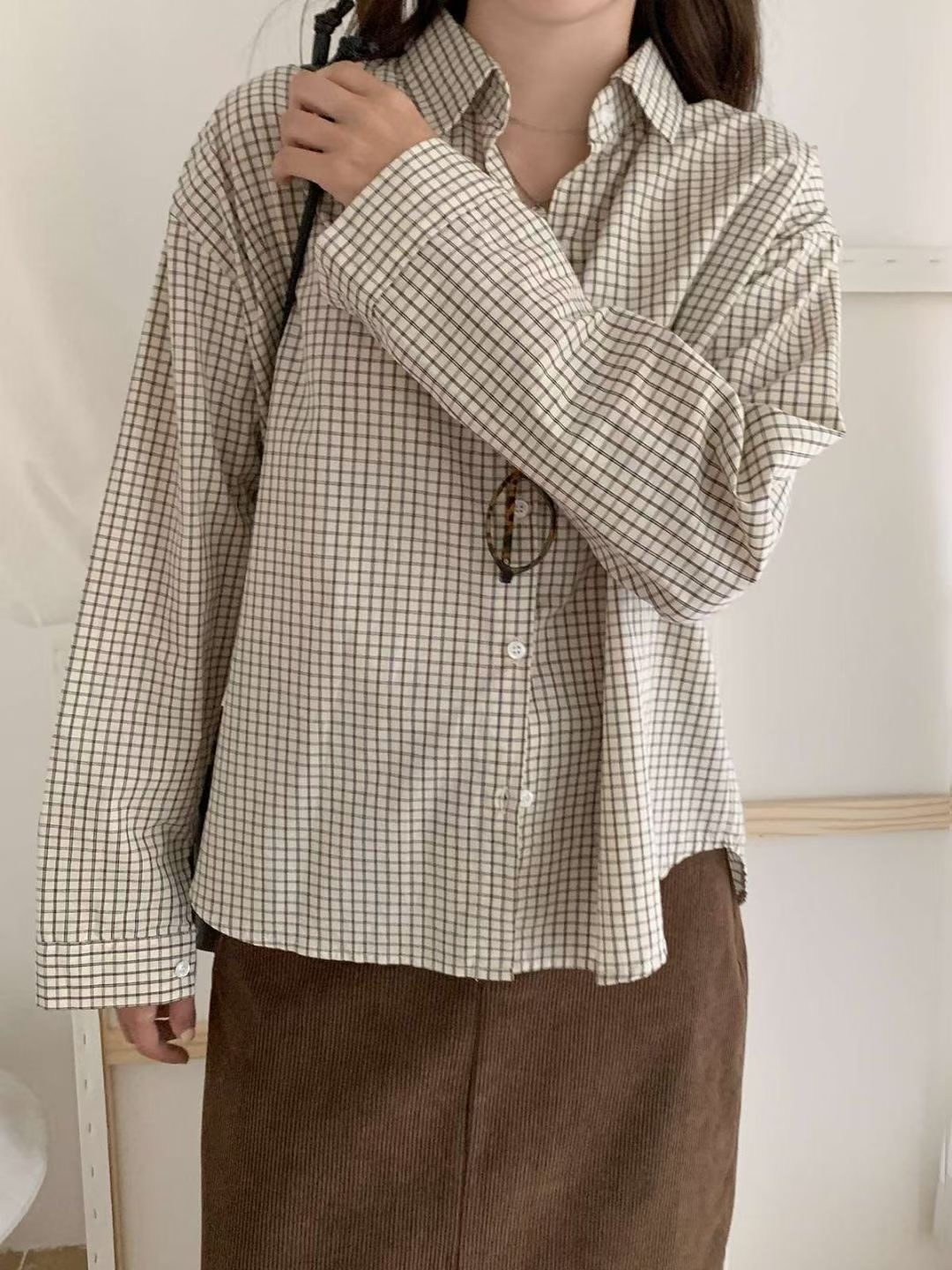 CHEEMI韓國代購㊣女士新品熱賣真品推薦職業時尚襯衫蕾絲衫CHEEMI襯衫/蕾絲衫