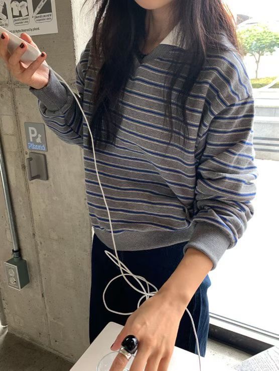 LATTE東大門㊣代購女士新款人氣熱賣職業25秋冬時尚休閑衛衣LATTE衛衣