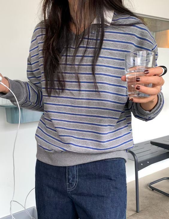 LATTE東大門㊣代購女士新款人氣熱賣職業25秋冬時尚休閑衛衣LATTE衛衣圖色2