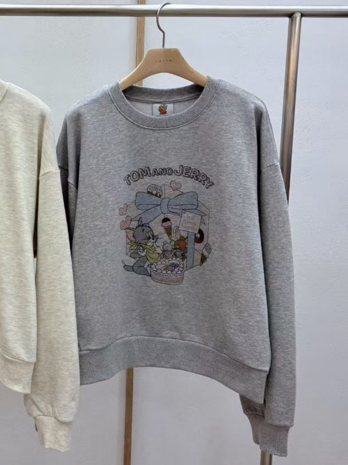 LATTE東大門㊣代購女士新品休閑25秋冬推薦熱賣職業真品衛衣LATTE衛衣圖色2