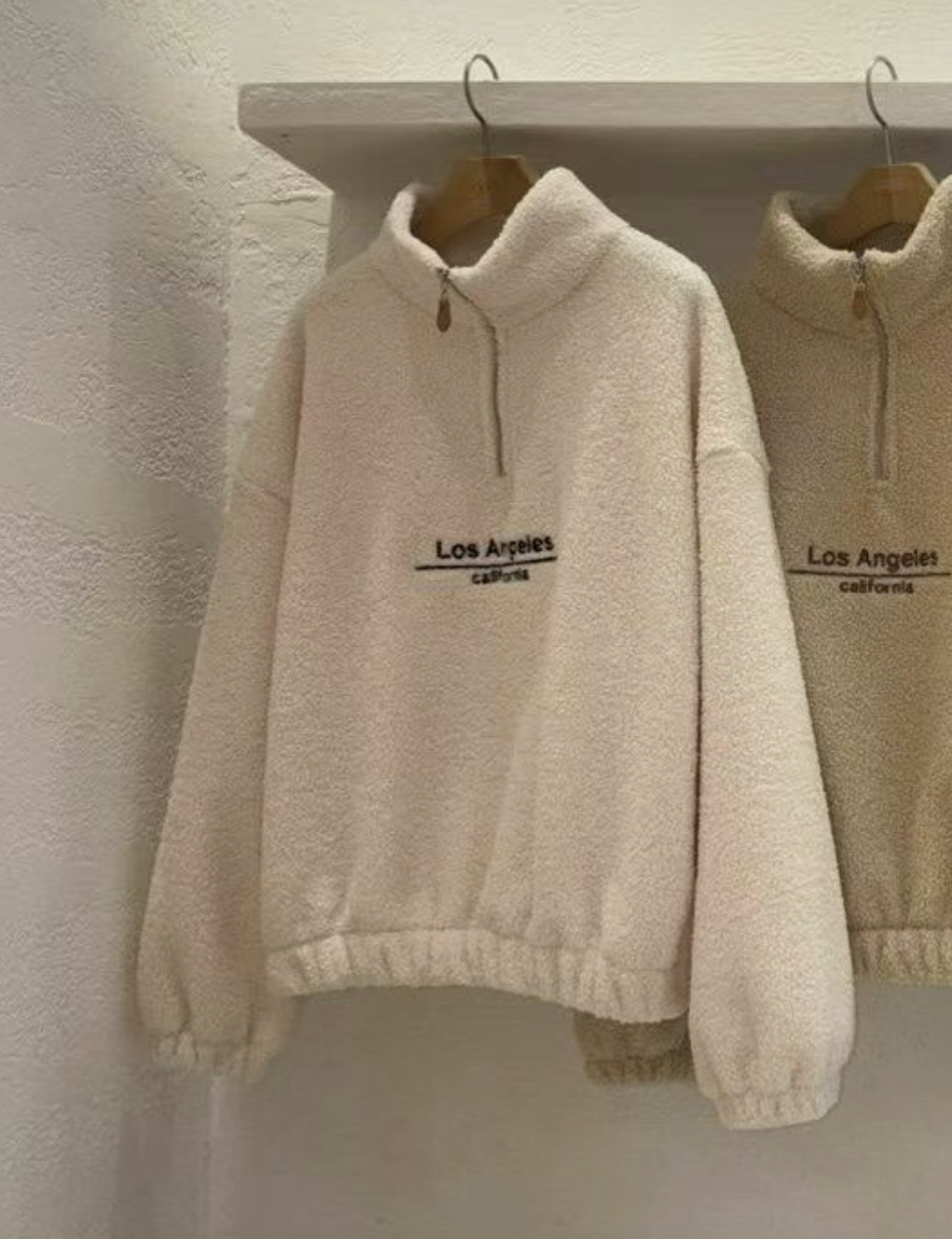 LATTE韓國直郵㊣女士新款熱賣休閑25秋冬職業推薦真品衛衣拉鏈LATTE衛衣圖色1