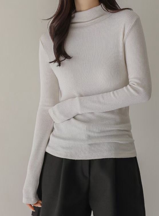 LATTE韓國直郵㊣女裝新款真品職業休閑25秋冬推薦時尚針織衫LATTE針織衫圖色3