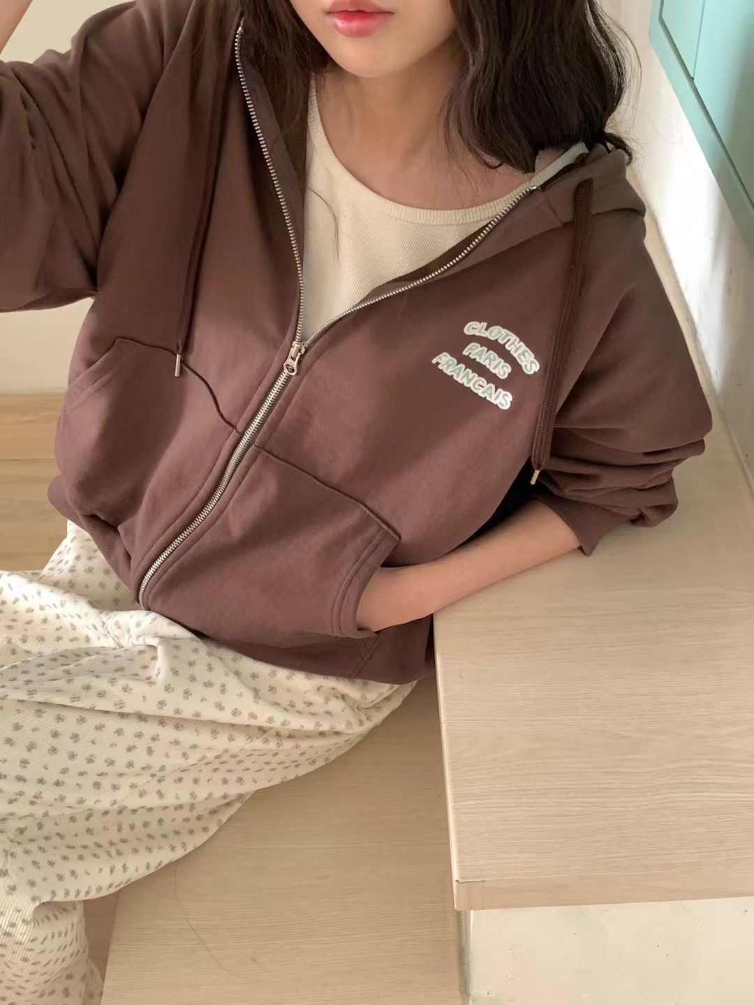 OBE東大門㊣實拍女士新款時尚人氣推薦真品25秋冬職業熱賣夾克OBE夾克