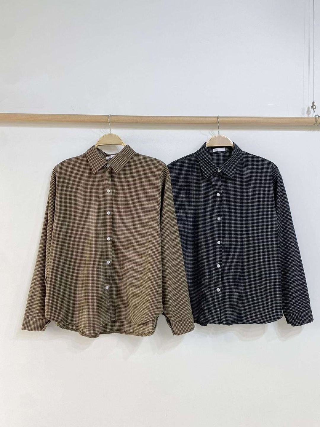 CHEEMI韓國直郵㊣女裝新品人氣25秋冬職業熱賣休閑襯衫蕾絲衫CHEEMI襯衫/蕾絲衫圖色2左二色