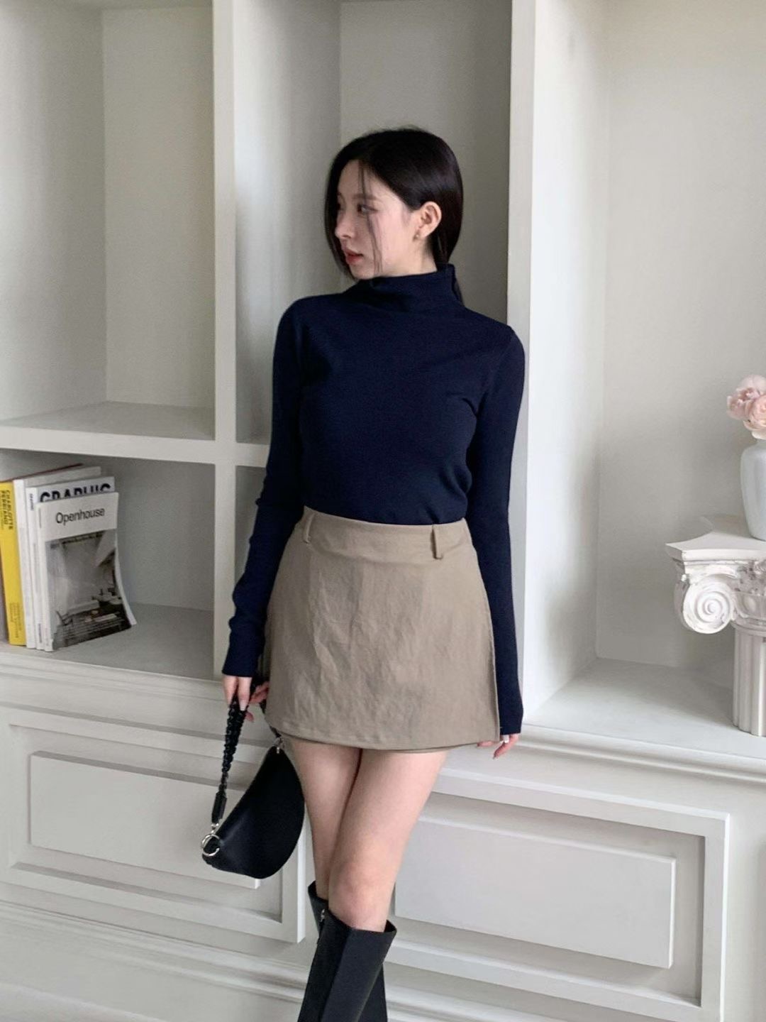 CHEEMI東大門㊣直郵女裝新款時尚休閑真品推薦熱賣25秋冬長袖T恤CHEEMI長袖T恤