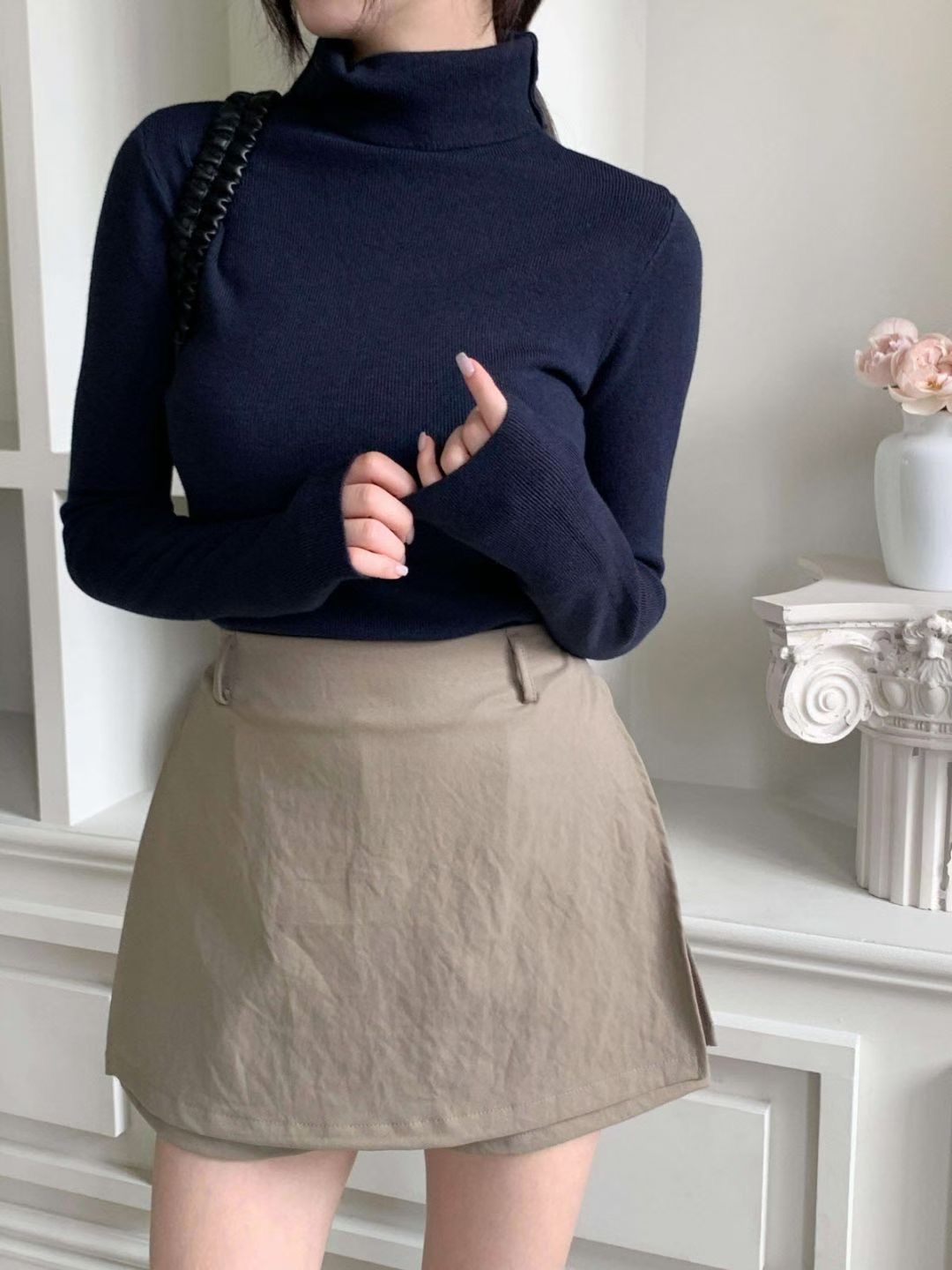 CHEEMI東大門㊣直郵女裝新款時尚休閑真品推薦熱賣25秋冬長袖T恤CHEEMI長袖T恤圖色3