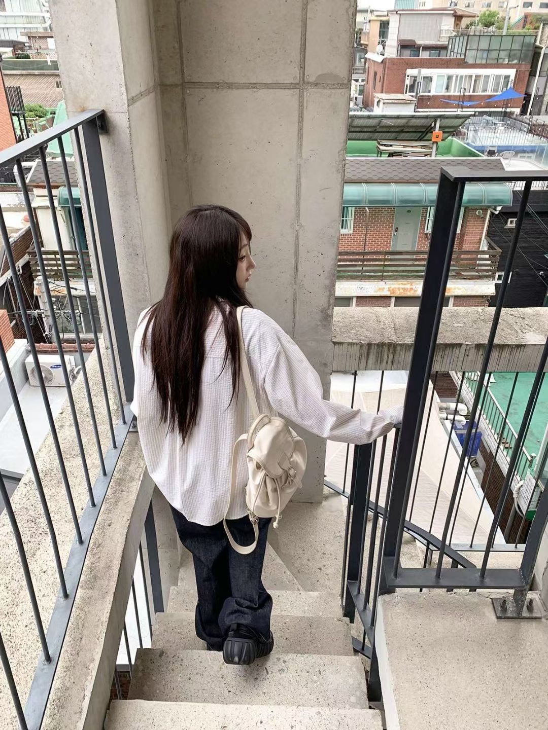 CHEEMI韓國直郵㊣女裝新款人氣時尚25秋冬職業熱賣襯衫蕾絲衫CHEEMI襯衫/蕾絲衫