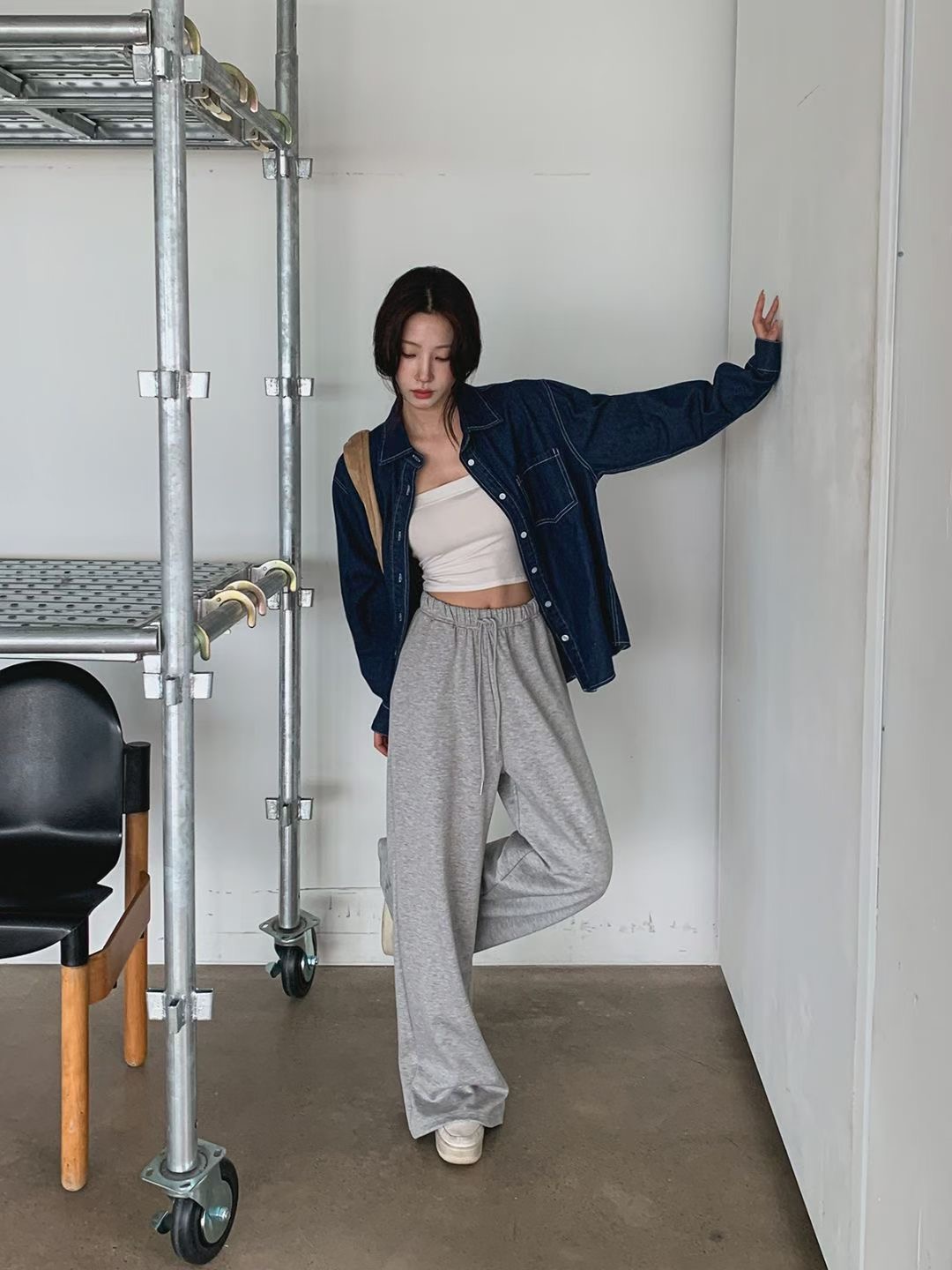 CHEEMI東大門㊣代購女士新品25秋冬休閑真品人氣熱賣休閑褲CHEEMI休閑褲