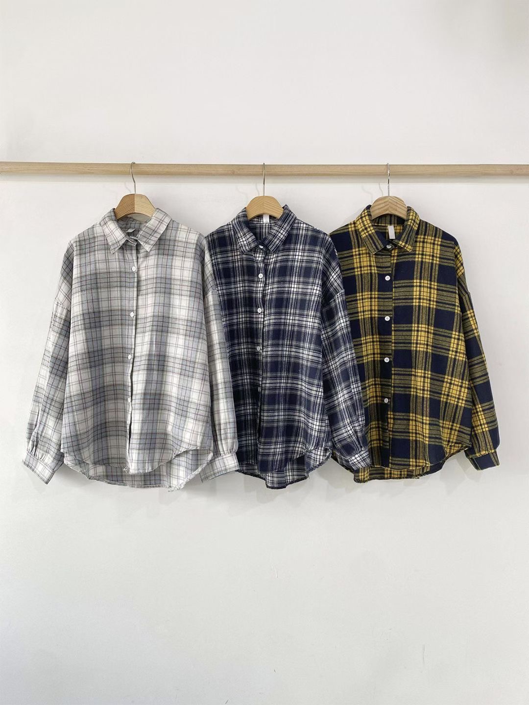 CHEEMI東大門㊣實拍女裝新品25秋冬休閑真品推薦襯衫蕾絲衫CHEEMI襯衫/蕾絲衫圖色3左三色