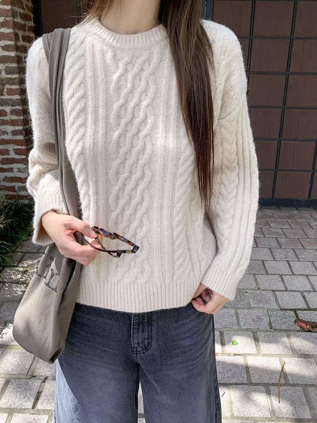 CHEEMI韓國直郵㊣女士新品25秋冬時尚休閑真品職業人氣毛衣CHEEMI毛衣圖色1