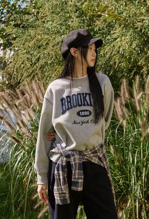 LATTE東大門㊣實拍女士新品真品休閑人氣熱賣25秋冬時尚衛衣LATTE衛衣