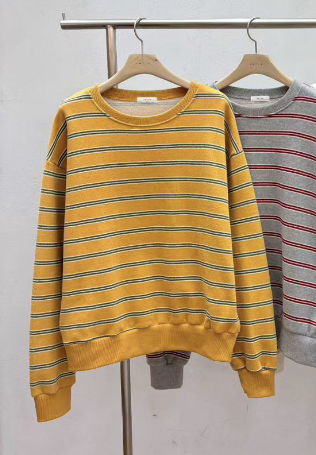 LATTE東大門㊣代購女裝新品25秋冬推薦職業真品人氣衛衣羊皮LATTE衛衣圖色4