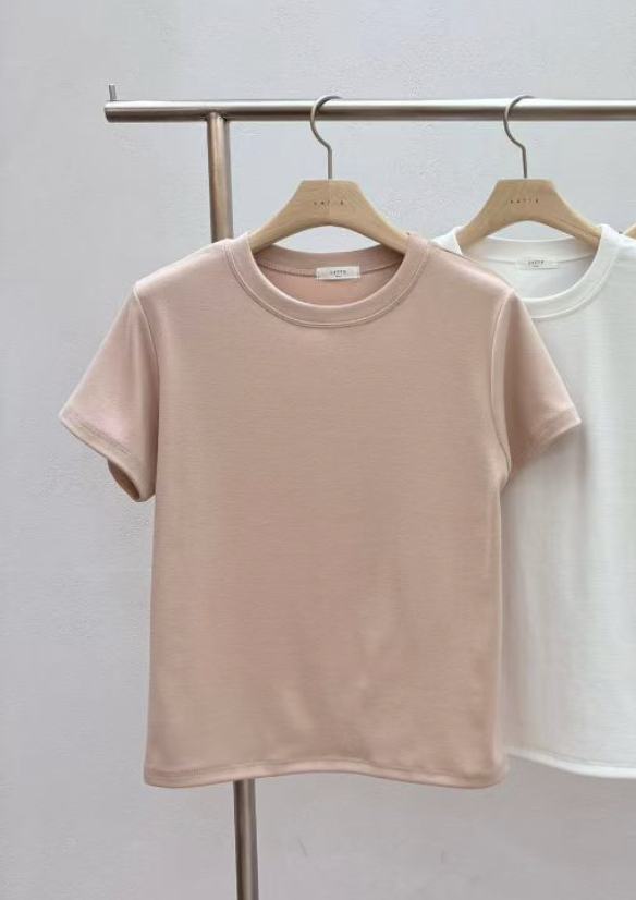 LATTE東大門㊣實拍女士新款真品推薦人氣休閑熱賣時尚職業T恤LATTET恤圖色1