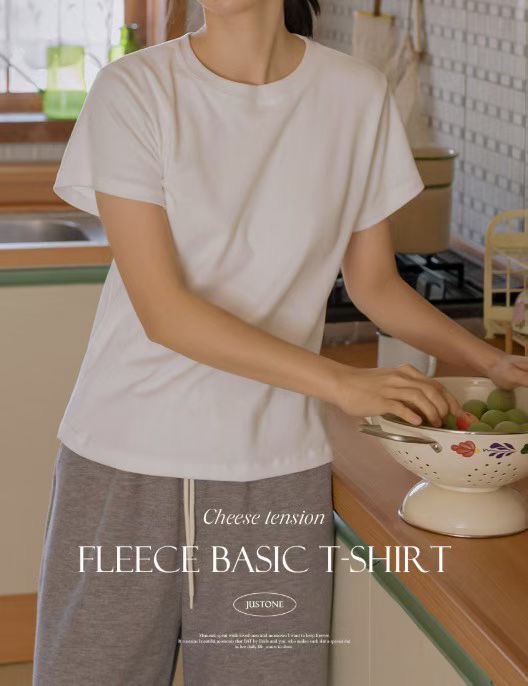 LATTE東大門㊣實拍女士新款真品推薦人氣休閑熱賣時尚職業T恤LATTET恤圖色2