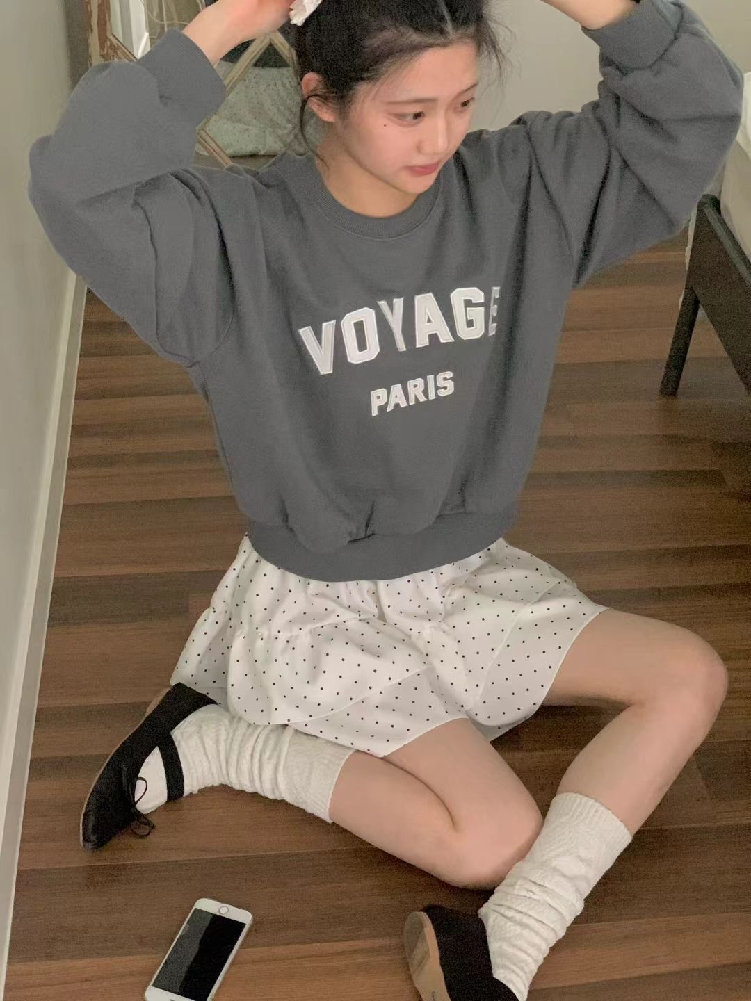 OBE東大門㊣代購女裝新款推薦熱賣25秋冬職業人氣真品時尚衛衣OBE衛衣