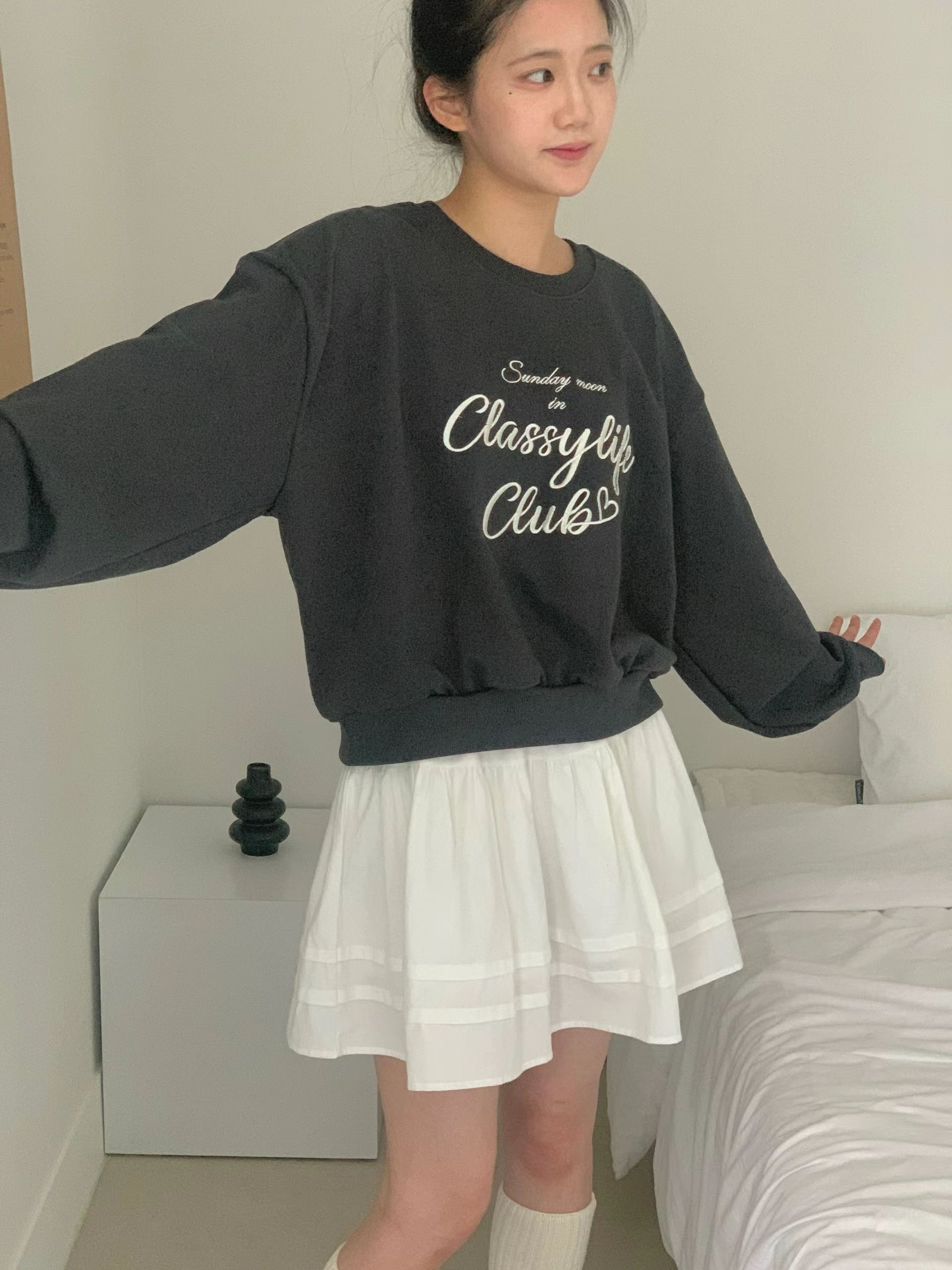 OBE東大門㊣代購女裝新品推薦25秋冬休閑職業熱賣人氣真品衛衣OBE衛衣