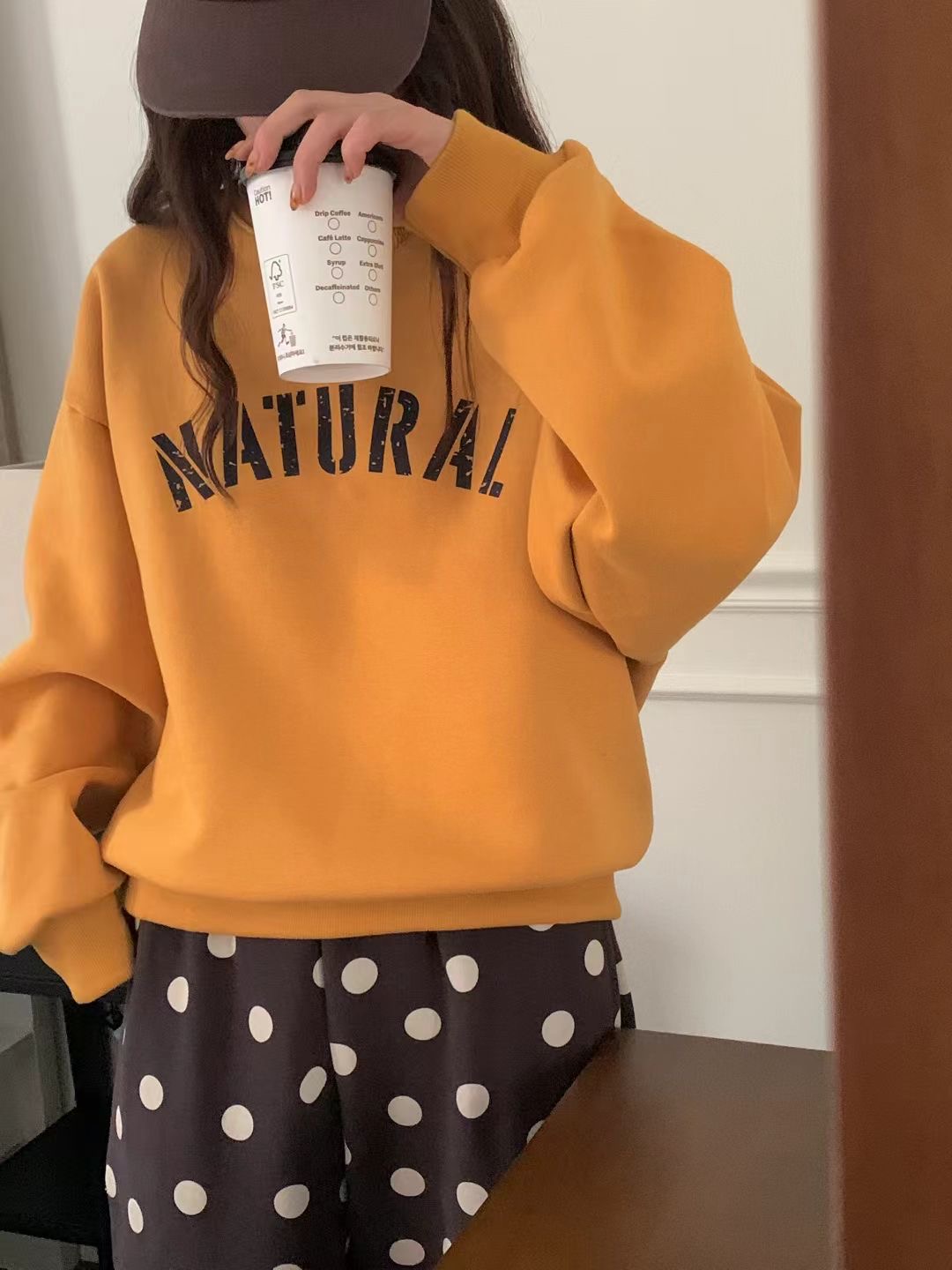 OBE東大門㊣實拍女裝新品時尚休閑熱賣真品推薦人氣職業衛衣OBE衛衣圖色2