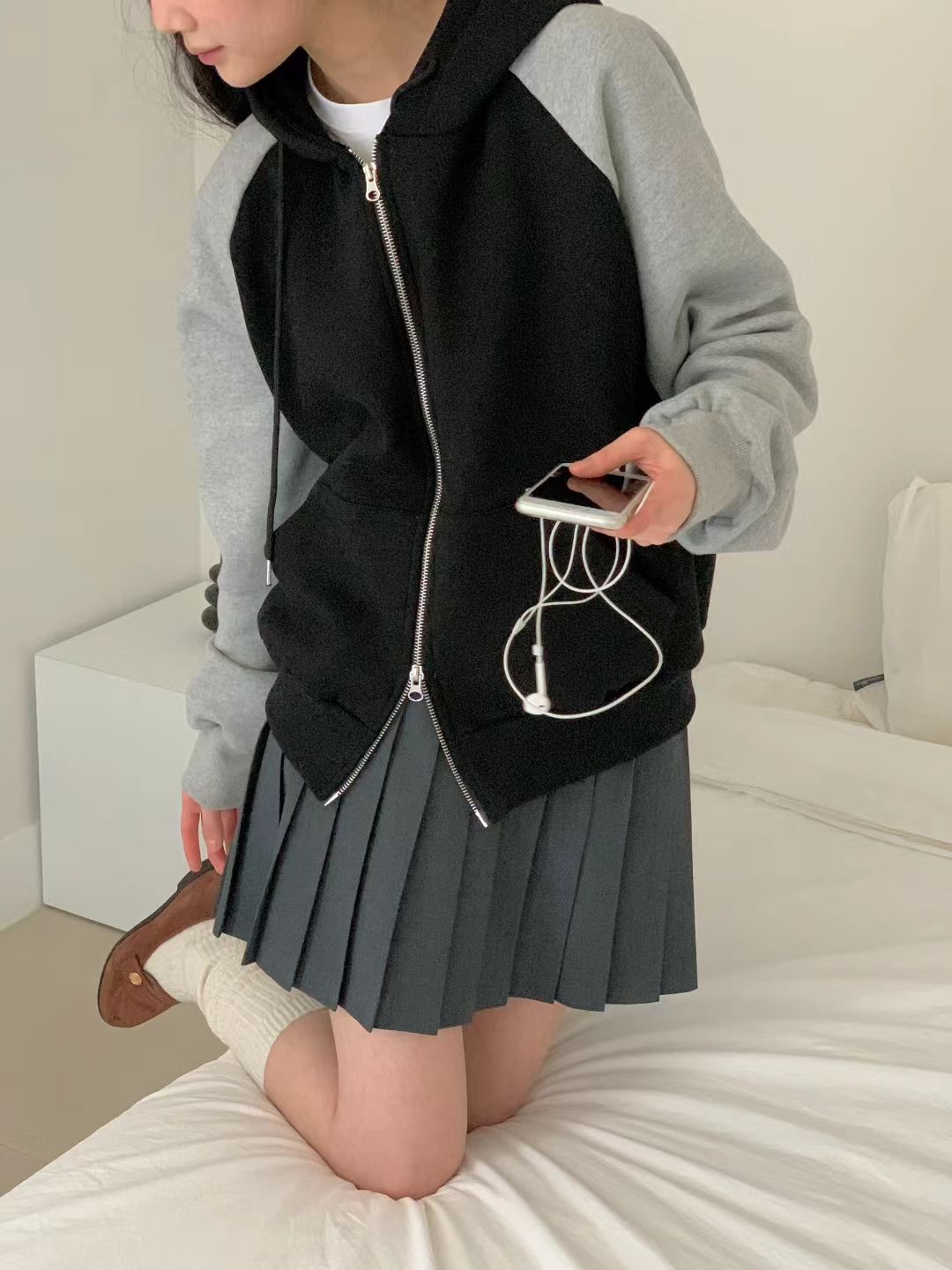 OBE東大門㊣直郵女士新款職業休閑時尚人氣真品推薦熱賣夾克OBE夾克圖色1