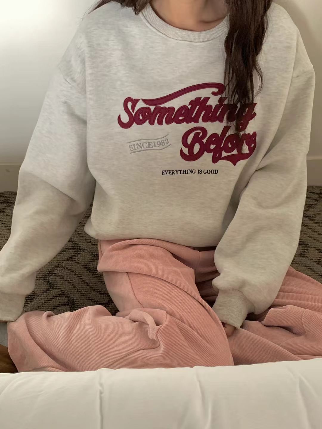 OBE東大門㊣直郵女士新款25秋冬熱賣推薦職業時尚真品人氣衛衣OBE衛衣