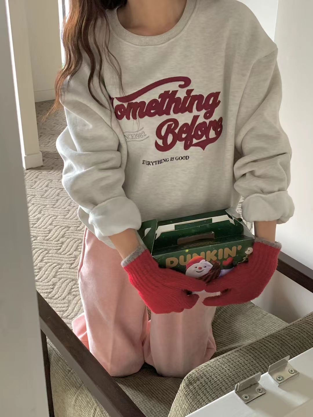 OBE東大門㊣直郵女士新款25秋冬熱賣推薦職業時尚真品人氣衛衣OBE衛衣圖色1