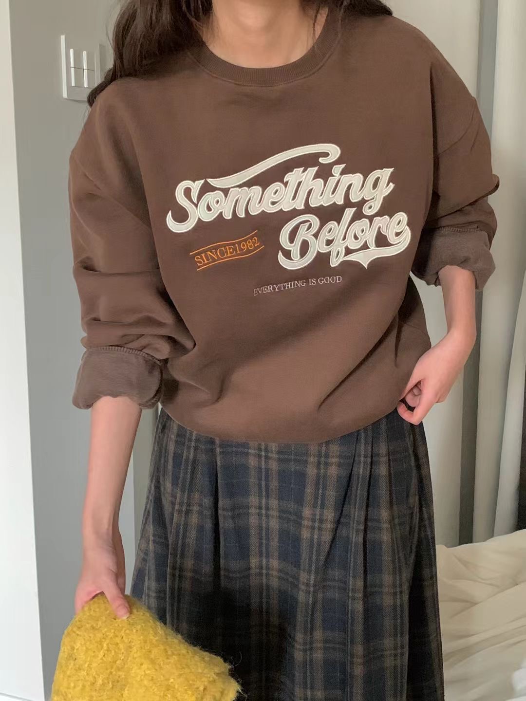 OBE東大門㊣直郵女士新款25秋冬熱賣推薦職業時尚真品人氣衛衣OBE衛衣圖色3