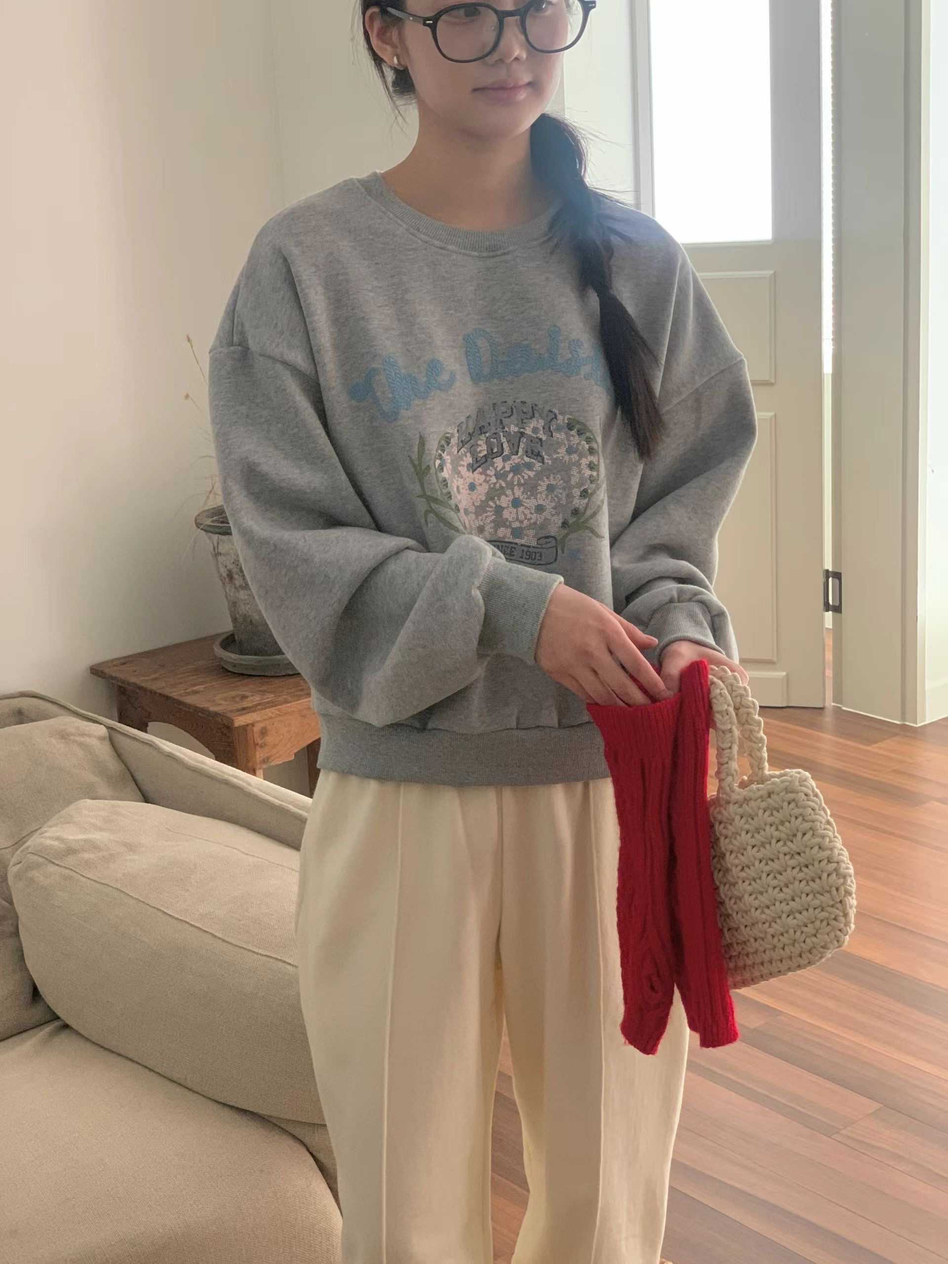 OBE韓國直郵㊣女裝新款推薦真品職業熱賣時尚25秋冬人氣衛衣OBE衛衣