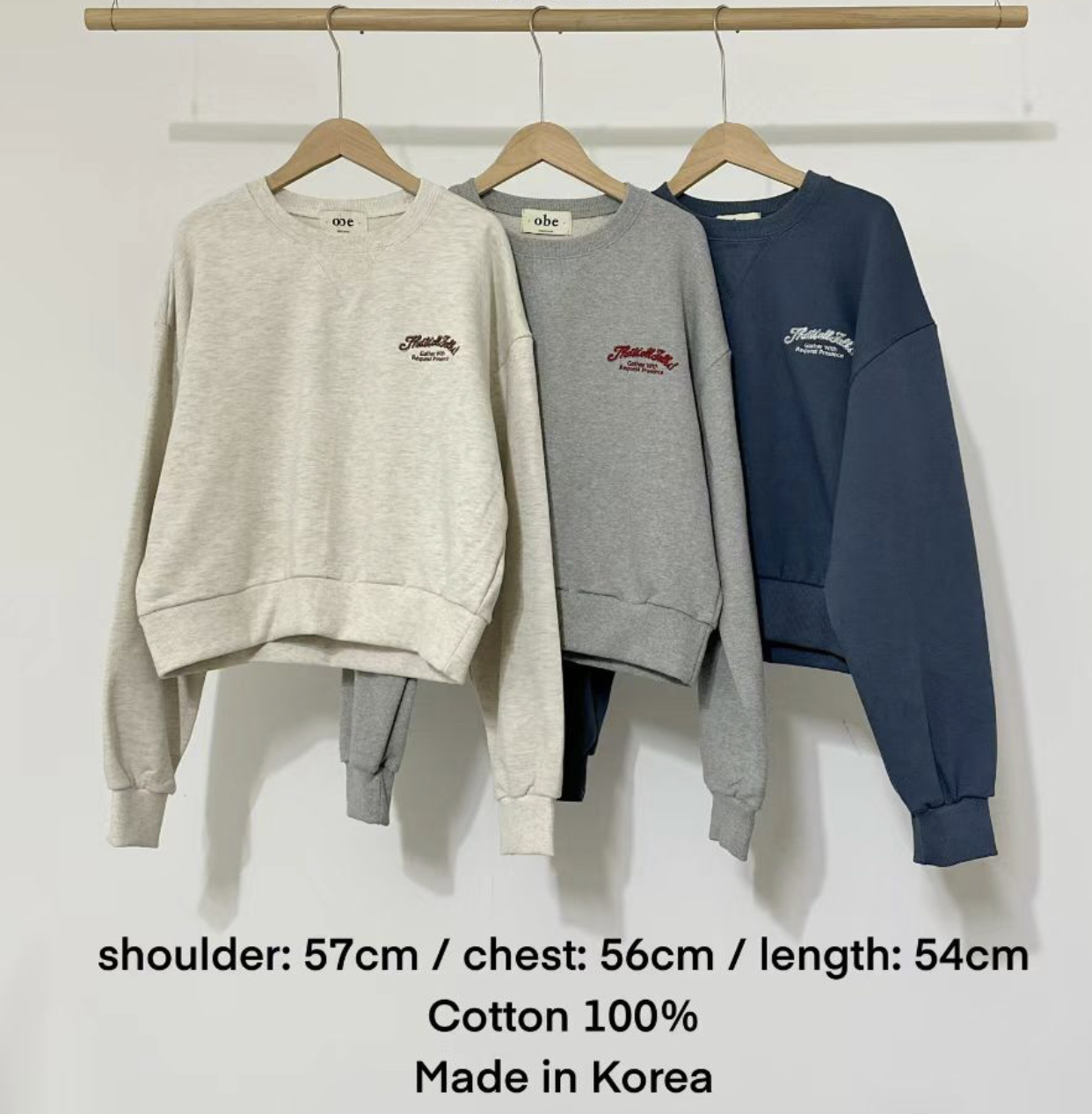 OBE東大門㊣代購女裝新款真品熱賣推薦職業25秋冬時尚休閑衛衣OBE衛衣