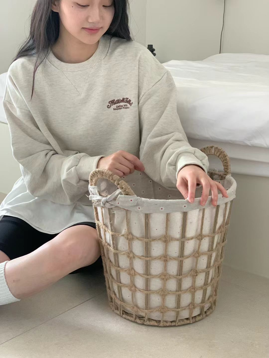 OBE東大門㊣代購女裝新款真品熱賣推薦職業25秋冬時尚休閑衛衣OBE衛衣圖色2