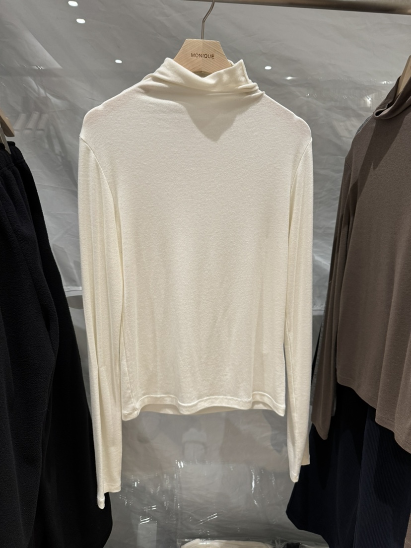 MONIQUE東大門㊣實拍女裝新品真品時尚推薦熱賣25秋冬長袖T恤MONIQUE長袖T恤圖色1