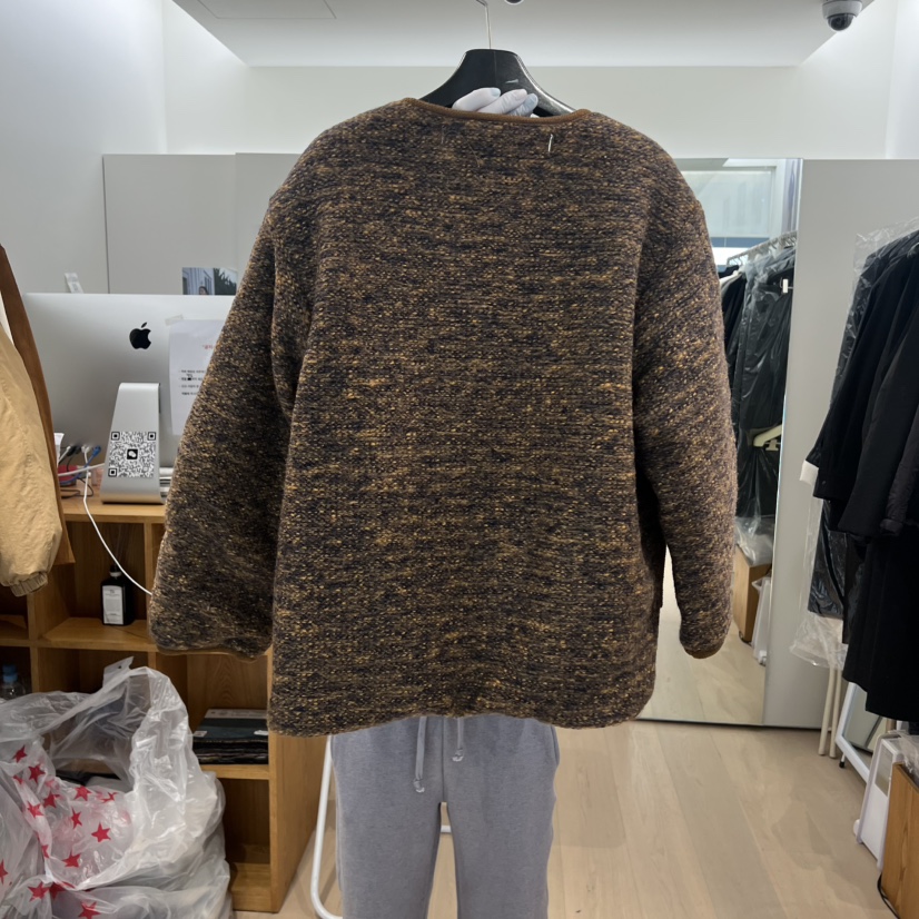 THE STARDUST韓國代購㊣女裝新品真品職業人氣25秋冬夾克粗花呢THE STARDUST夾克