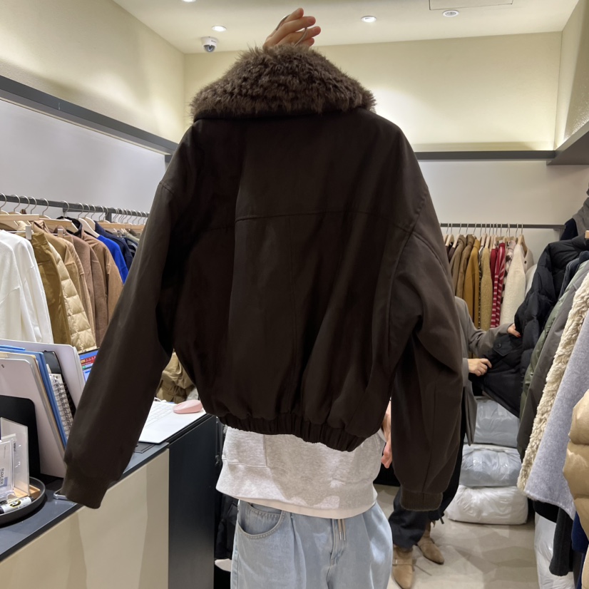 SELF SERVICE韓國直郵㊣女裝新款真品熱賣推薦時尚短款棉服SELF SERVICE短款棉服