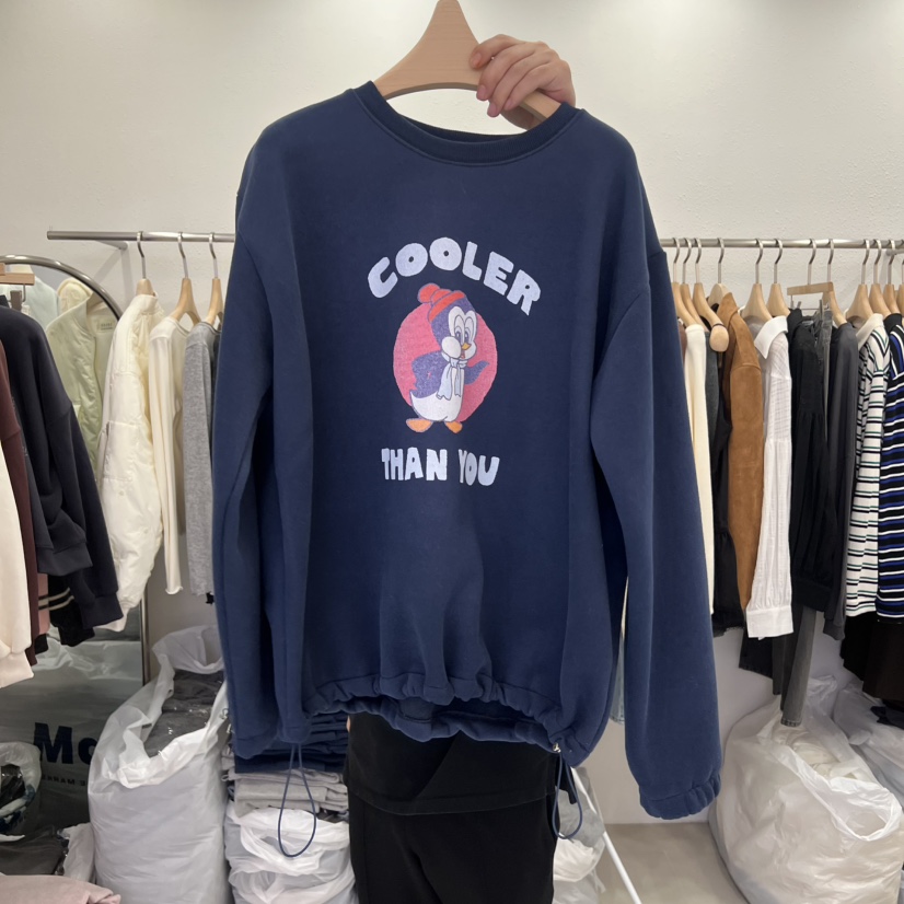 LELEN東大門㊣實拍女裝新款推薦職業休閑時尚25秋冬衛衣加絨LELEN衛衣圖色3