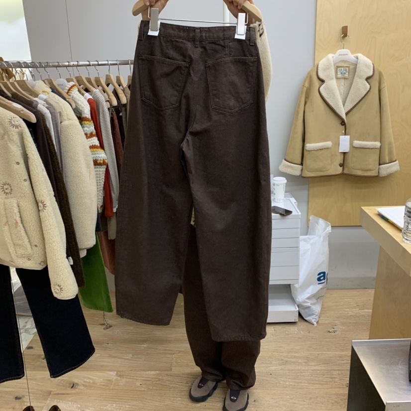 THEPLAN東大門㊣代購女裝新品熱賣25秋冬職業時尚真品牛仔褲THE PLAN牛仔褲