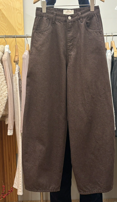 THEPLAN東大門㊣代購女裝新品熱賣25秋冬職業時尚真品牛仔褲THE PLAN牛仔褲圖色1