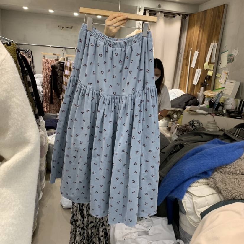 LOGROAD東大門㊣代購女裝新品25秋冬職業時尚休閑真品推薦長裙LOG ROAD長裙