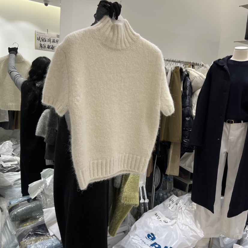 WOOD SAGE韓國直郵㊣女裝新款熱賣職業休閑真品人氣時尚毛衣WOOD SAGE毛衣圖色4