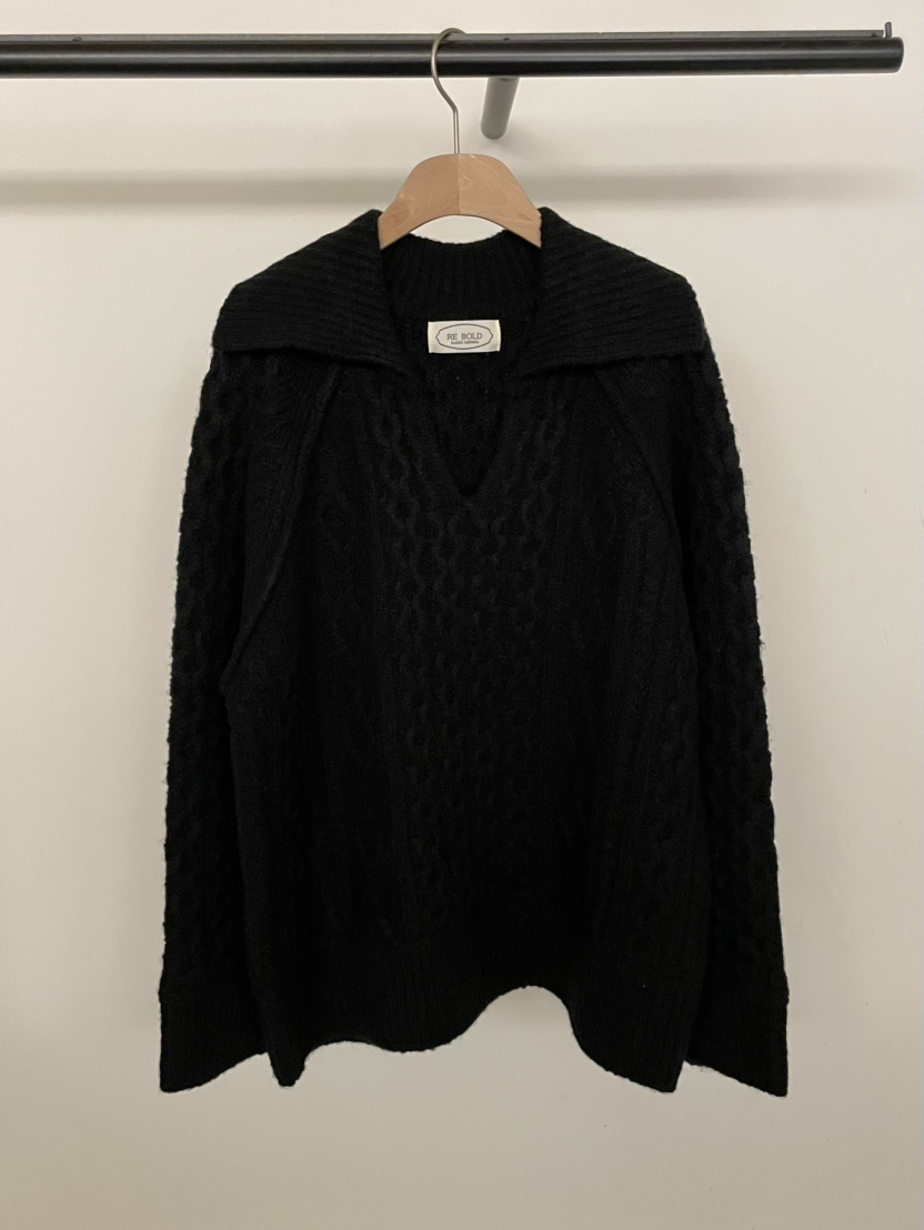 BOLD-A韓國代購㊣女士新款休閑職業人氣25秋冬真品推薦針織衫RE BOLD針織衫圖色3