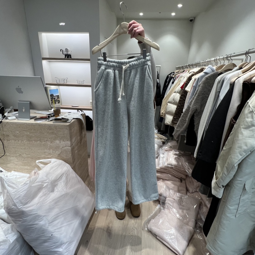 LIFFEY韓國代購㊣女裝新品人氣時尚25秋冬熱賣真品休閑休閑褲LIFFEY休閑褲圖色3