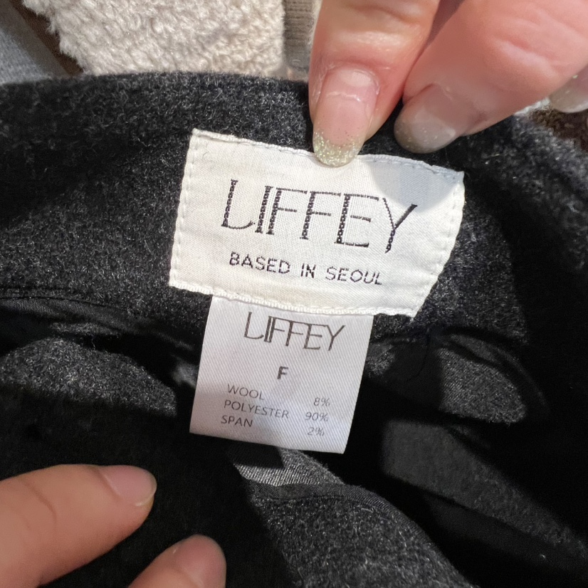 LIFFEY韓國直郵㊣女士新款推薦人氣25秋冬熱賣職業休閑褲羊毛LIFFEY休閑褲