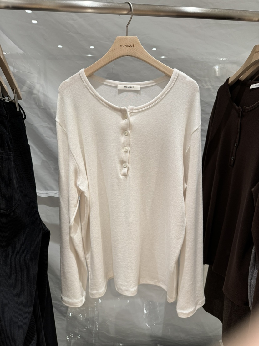 MONIQUE東大門㊣實拍女士新款職業熱賣休閑真品時尚長袖T恤MONIQUE長袖T恤圖色1