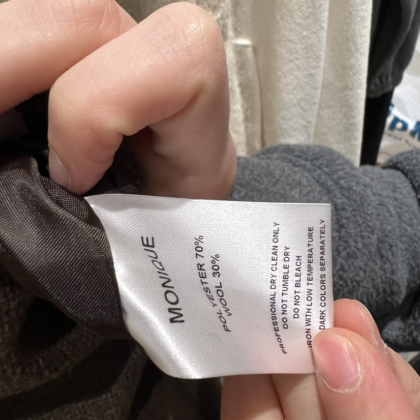 MONIQUE韓國直郵㊣女士新款職業真品25秋冬時尚半身裙中短裙MONIQUE半身裙/中短裙