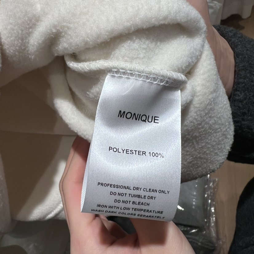 MONIQUE東大門㊣直郵女裝新品熱賣推薦人氣夾克連帽拉鏈衫抓絨MONIQUE夾克