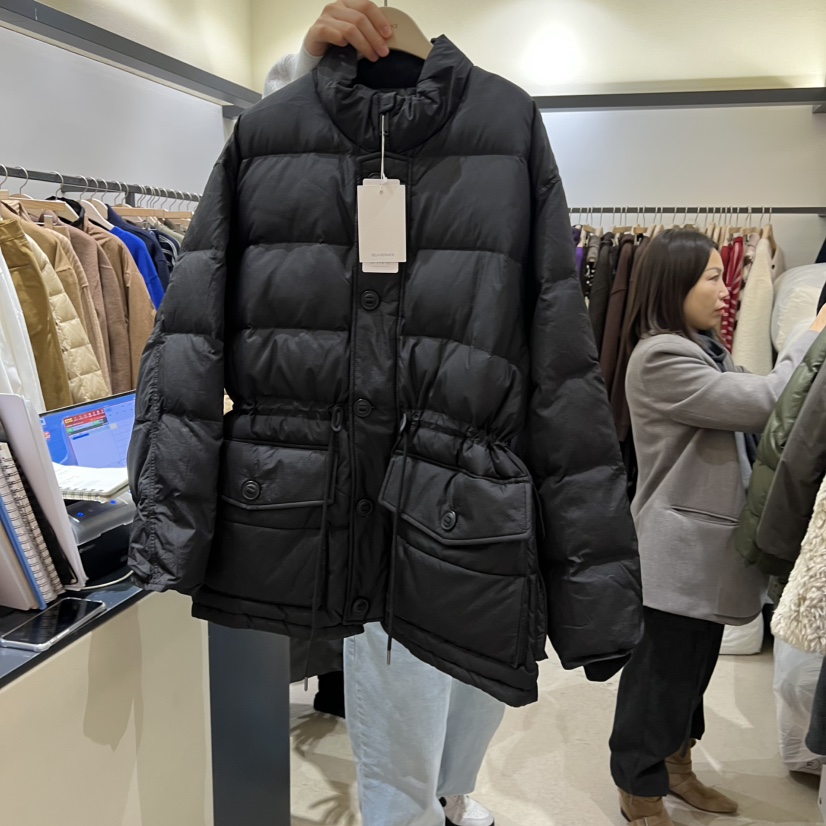 SELF SERVICE東大門㊣代購女裝新品休閑25秋冬時尚短款羽絨服SELF SERVICE短款羽絨服圖色3