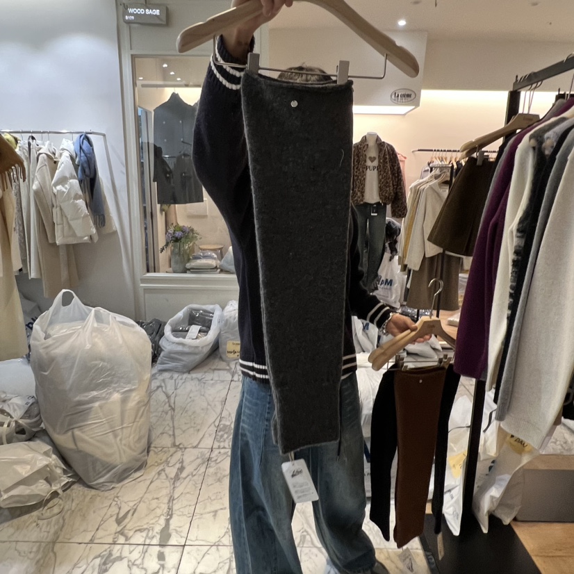 LA MAGIE FEMME東大門㊣直郵女裝新款真品熱賣職業時尚襪子Lamagie Femme襪子圖色1