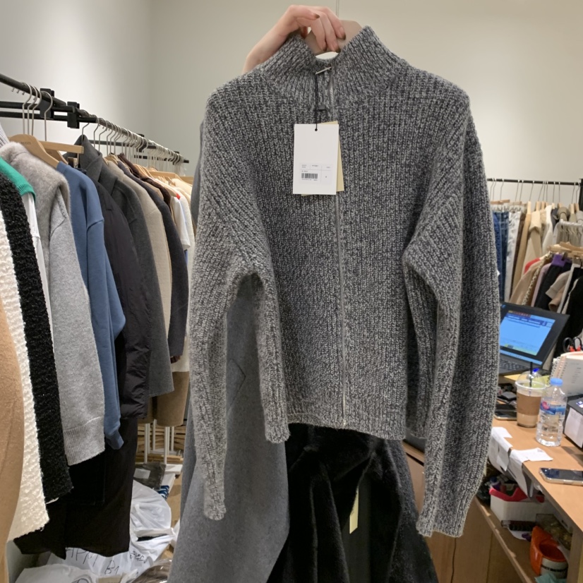 LMT（SAND LIMITED）東大門㊣代購女士新款熱賣職業毛衣拉鏈LMT/THE SAND/THE BEIGES_FLOW毛衣圖色2