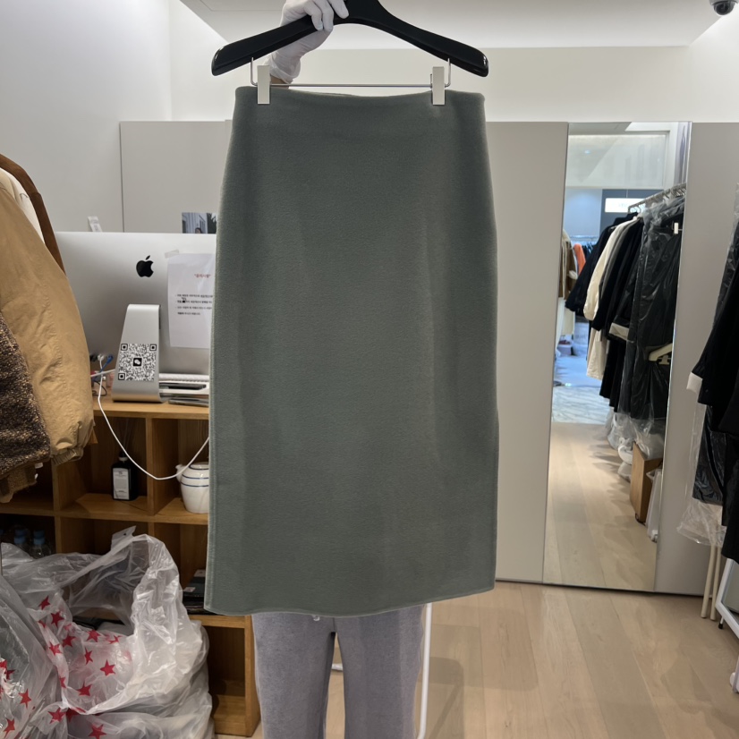 THE STARDUST東大門㊣實拍女士新品職業25秋冬半身裙中短裙THE STARDUST半身裙/中短裙圖色1