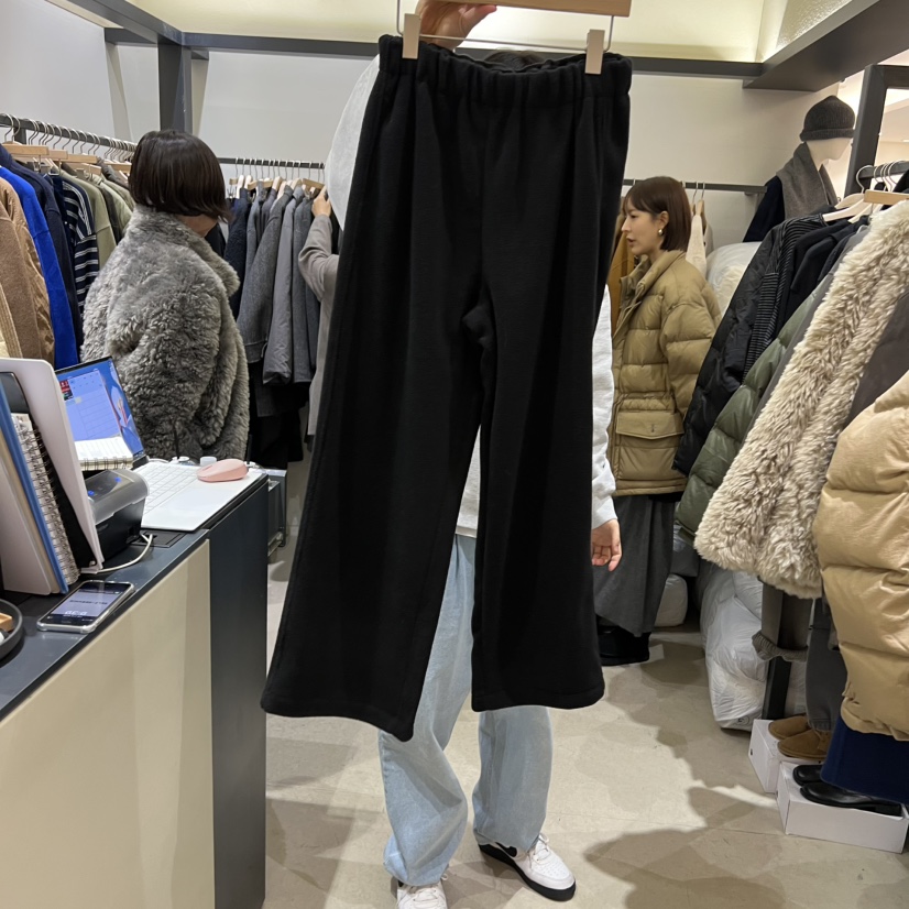 SELF SERVICE東大門㊣代購女裝新款休閑推薦職業休閑褲羊毛SELF SERVICE休閑褲圖色1